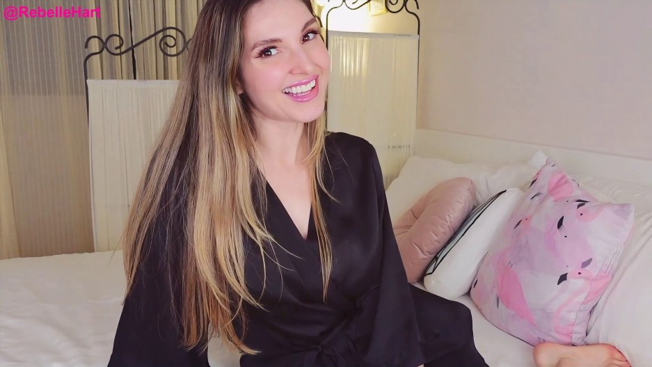 Rebelle Hart - Brat Shows Off Valentine's Day Lingerie to Cuck JOI